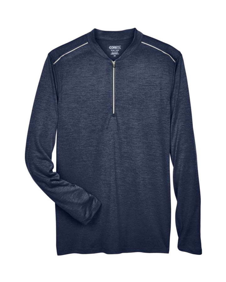 CORE365 CE401 - Classic Navy Heather/ Carbon