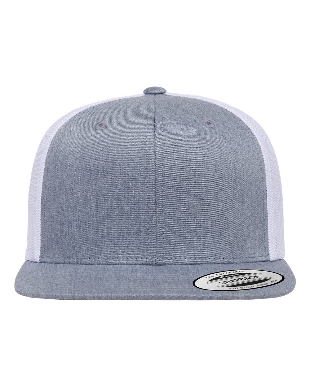 YP Classics 6609 - Heather Grey/ White