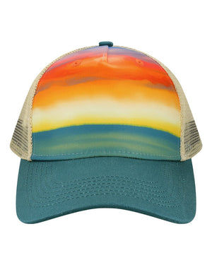 LOCALE 5PTKR - Watercolor Sunset/ Teal