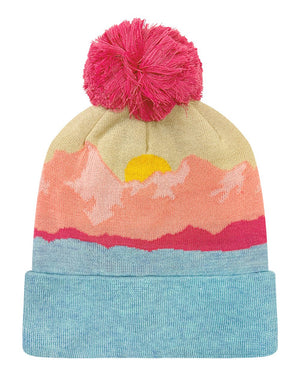 LOCALE GRNDSR - Mountain Morning Aqua/ Peach