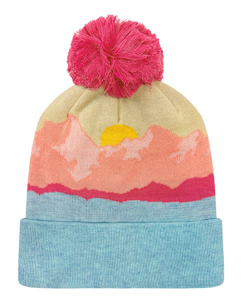 LOCALE GRNDSR - Mountain Morning Aqua/ Peach