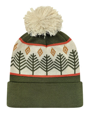 LOCALE GRNDSR - Rustic Trees/ Olive Green