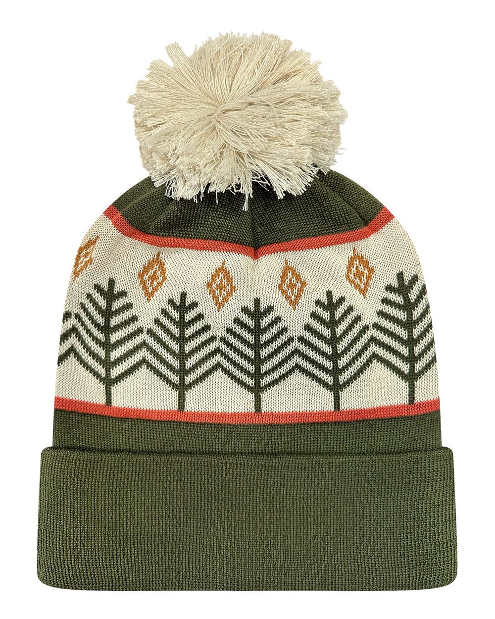 LOCALE GRNDSR - Rustic Trees/ Olive Green
