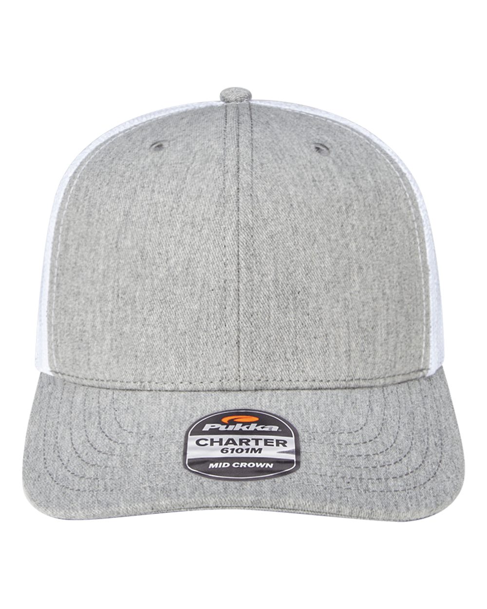 Pukka 6101M - Grey Heather/ White