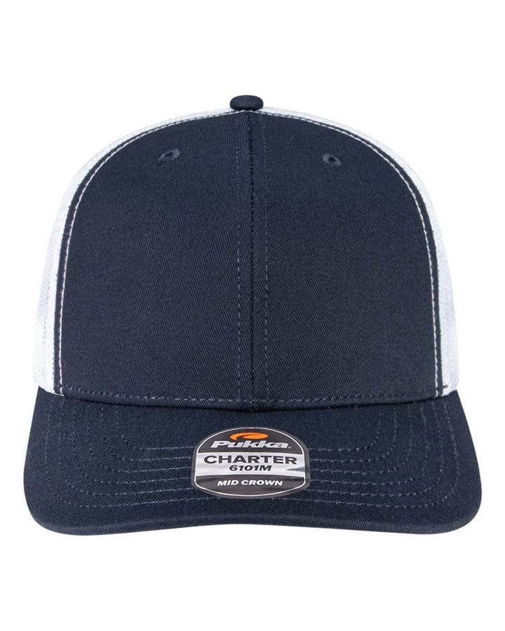 Pukka 6101M - Navy/ White