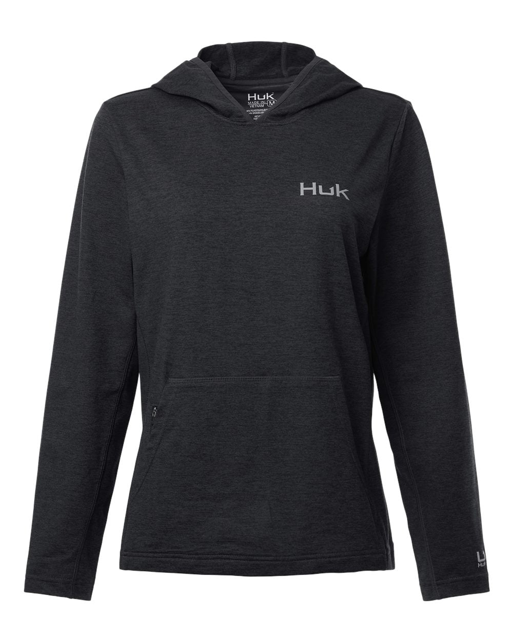 HUK H6130023 - Heather Black