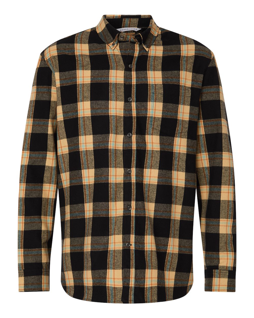 Boxercraft BU7401 - Dark Khaki Plaid