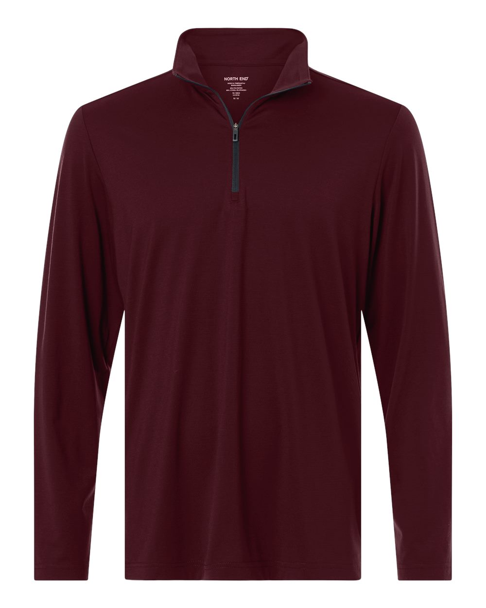 North End NE405 - Burgundy/ Carbon
