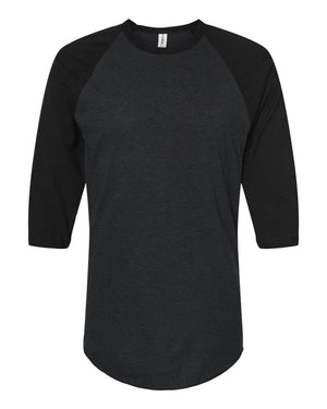 Tultex 245 - Heather Black/ Black