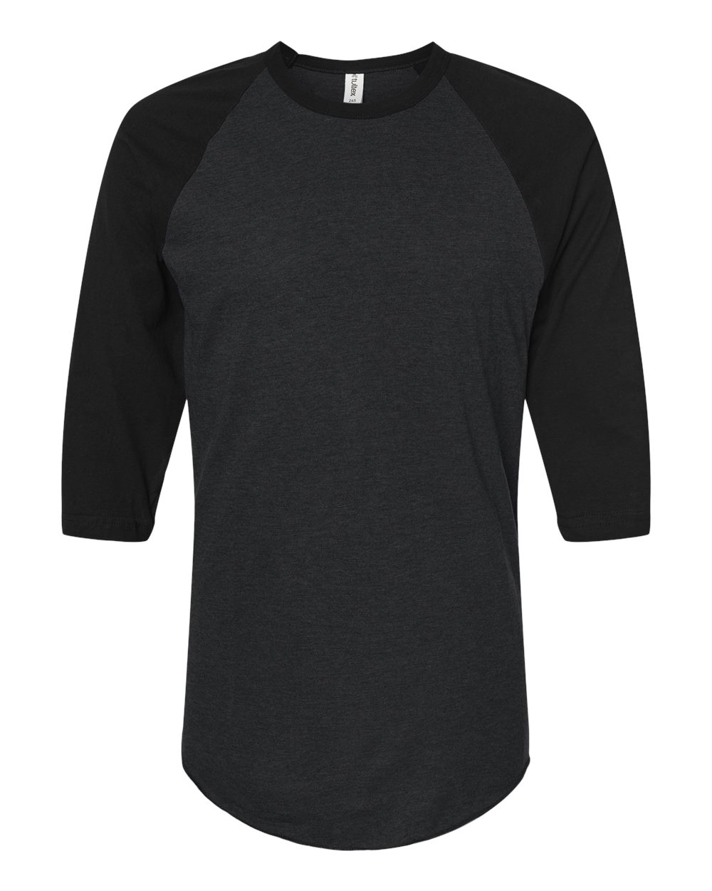 Tultex 245 - Heather Black/ Black