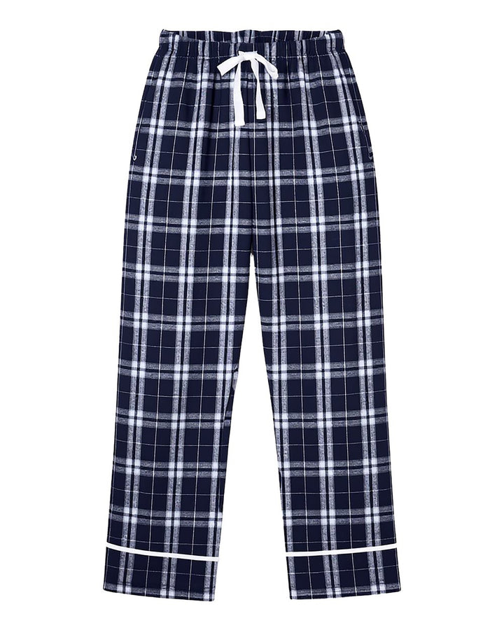 Boxercraft BW6603 - Navy/ Silver Plaid