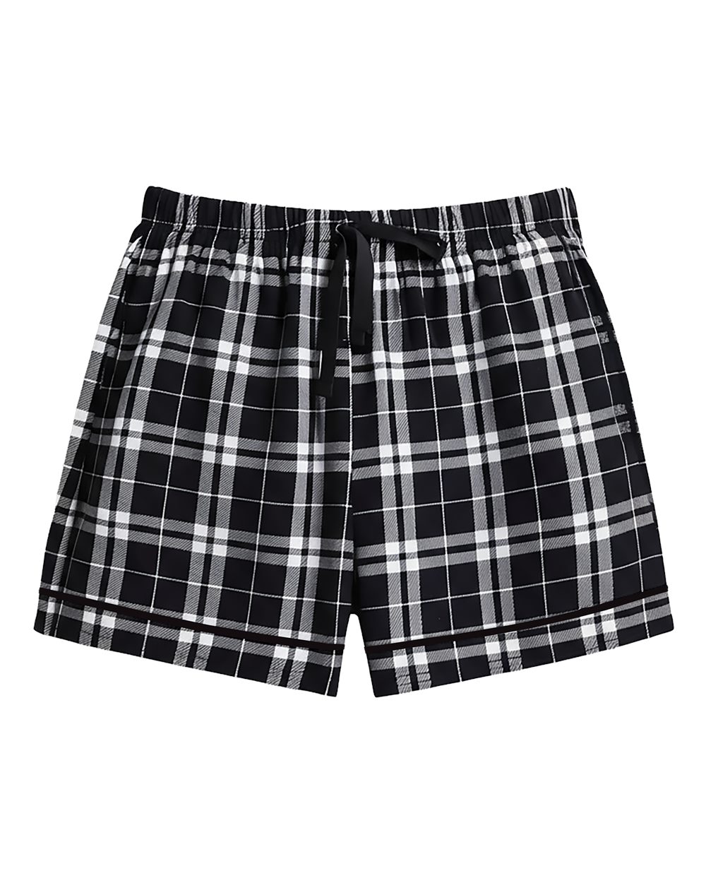 Boxercraft BY6501 - Black/ White Plaid