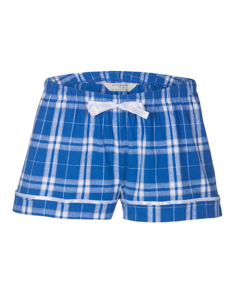 Boxercraft BY6501 - Royal/ Silver Plaid