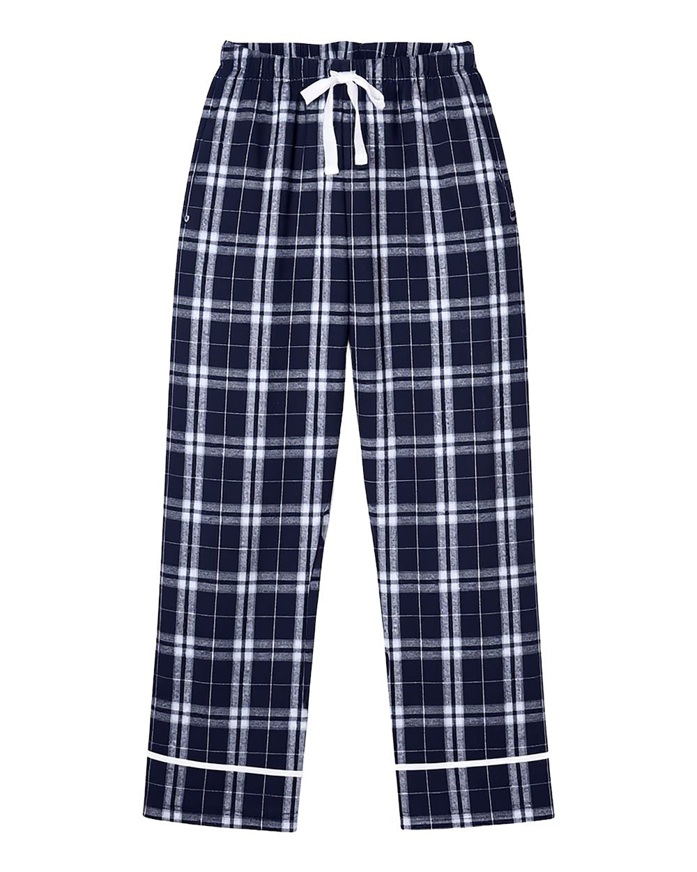 Boxercraft BY6603 - Navy/ Silver Plaid