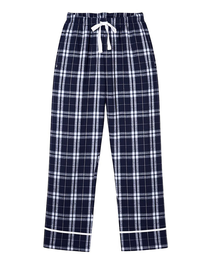 Boxercraft BY6603 - Navy/ Silver Plaid