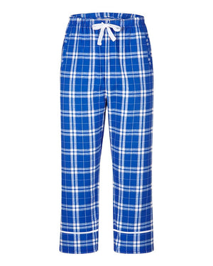 Boxercraft BY6603 - Royal/ Silver Plaid