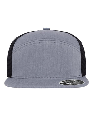 Flexfit 110AR1 - Heather Grey/ Black