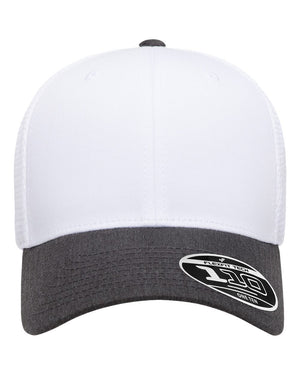 Flexfit 110M - Dark Heather/ White/ White