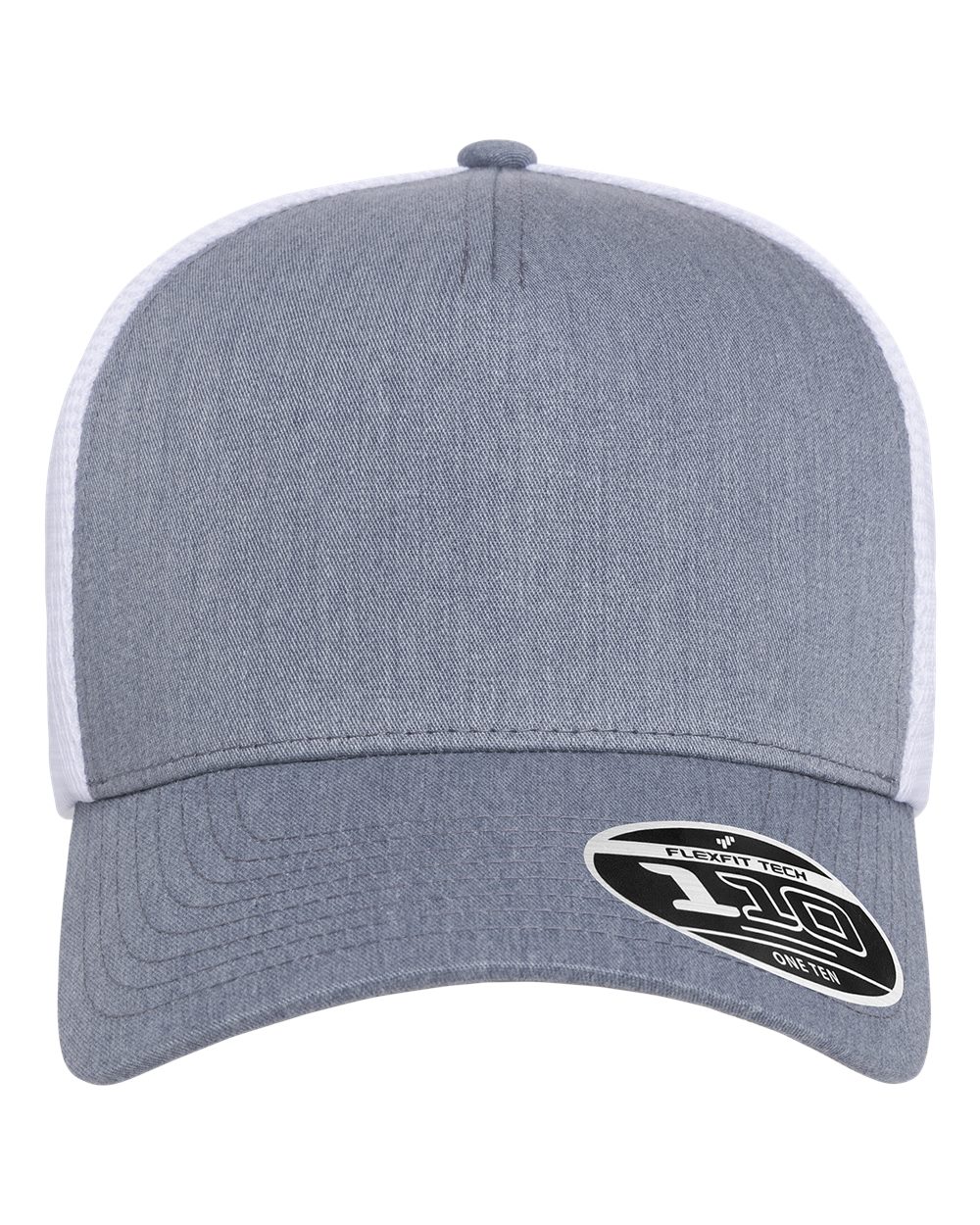 Flexfit 110M5 - Heather Grey/ White