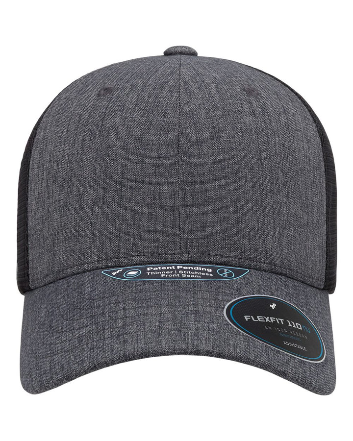 Flexfit 110MNU - Melange Charcoal/ Black