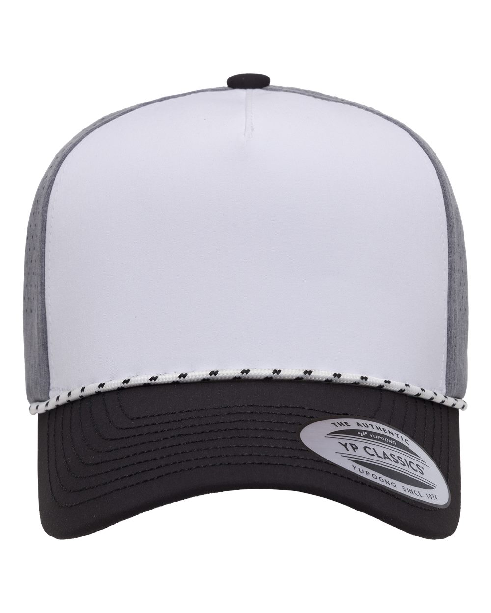 YP Classics 5389BD - White/ Heather Grey/ Black