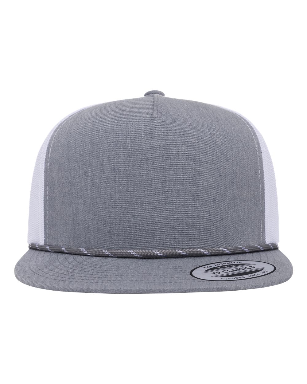YP Classics 6006BD - Heather Grey/ White
