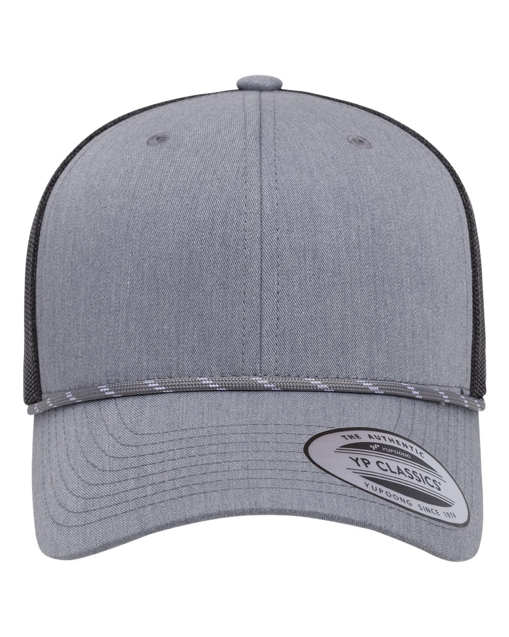 YP Classics 6606BD - Heather Grey/ Black