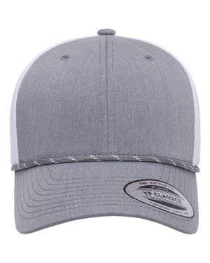 YP Classics 6606BD - Heather Grey/ White