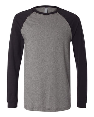 BELLA + CANVAS 3000 - Deep Heather/ Black