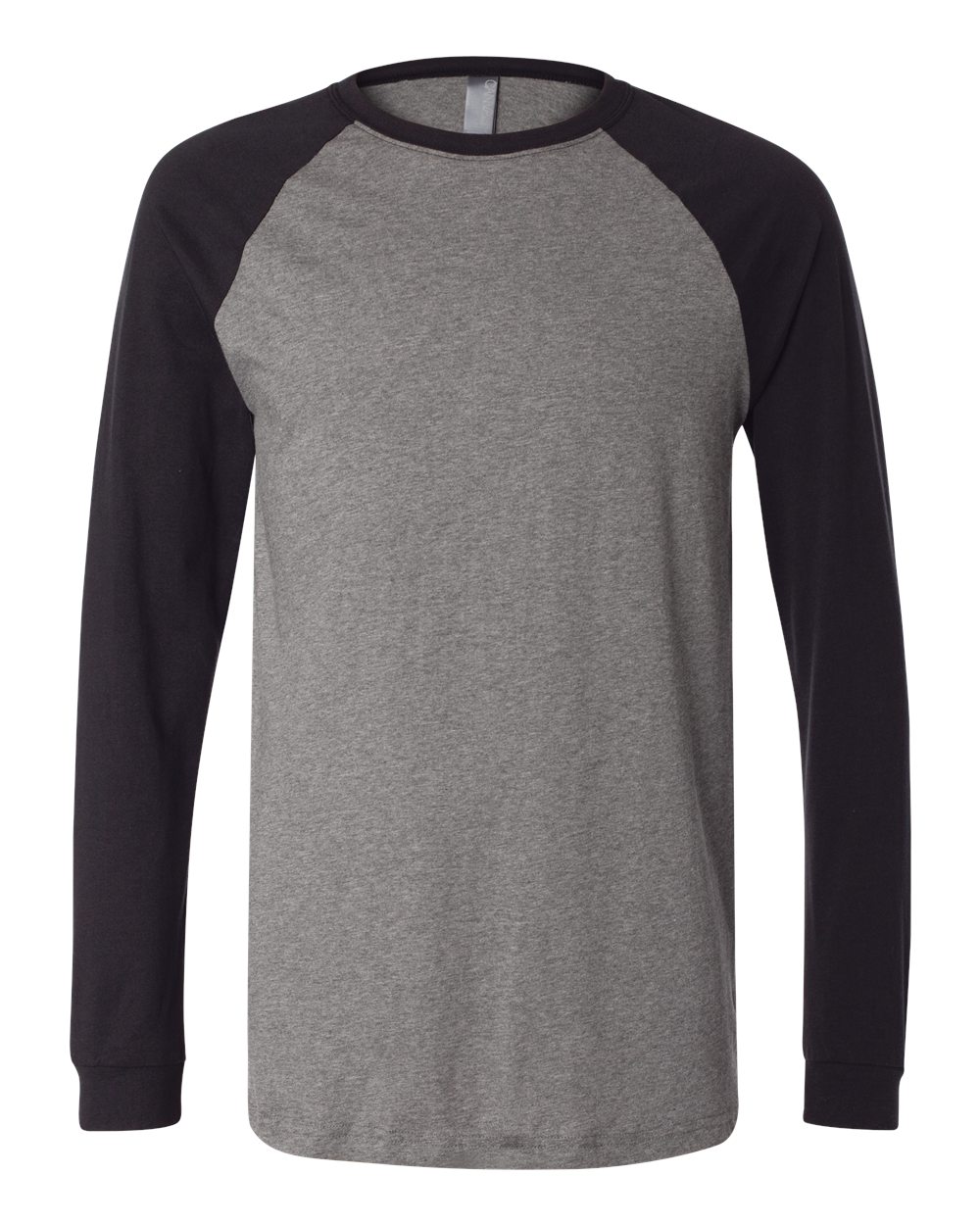 BELLA + CANVAS 3000 - Deep Heather/ Black
