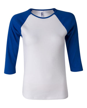 BELLA + CANVAS 2000 - White/ True Royal