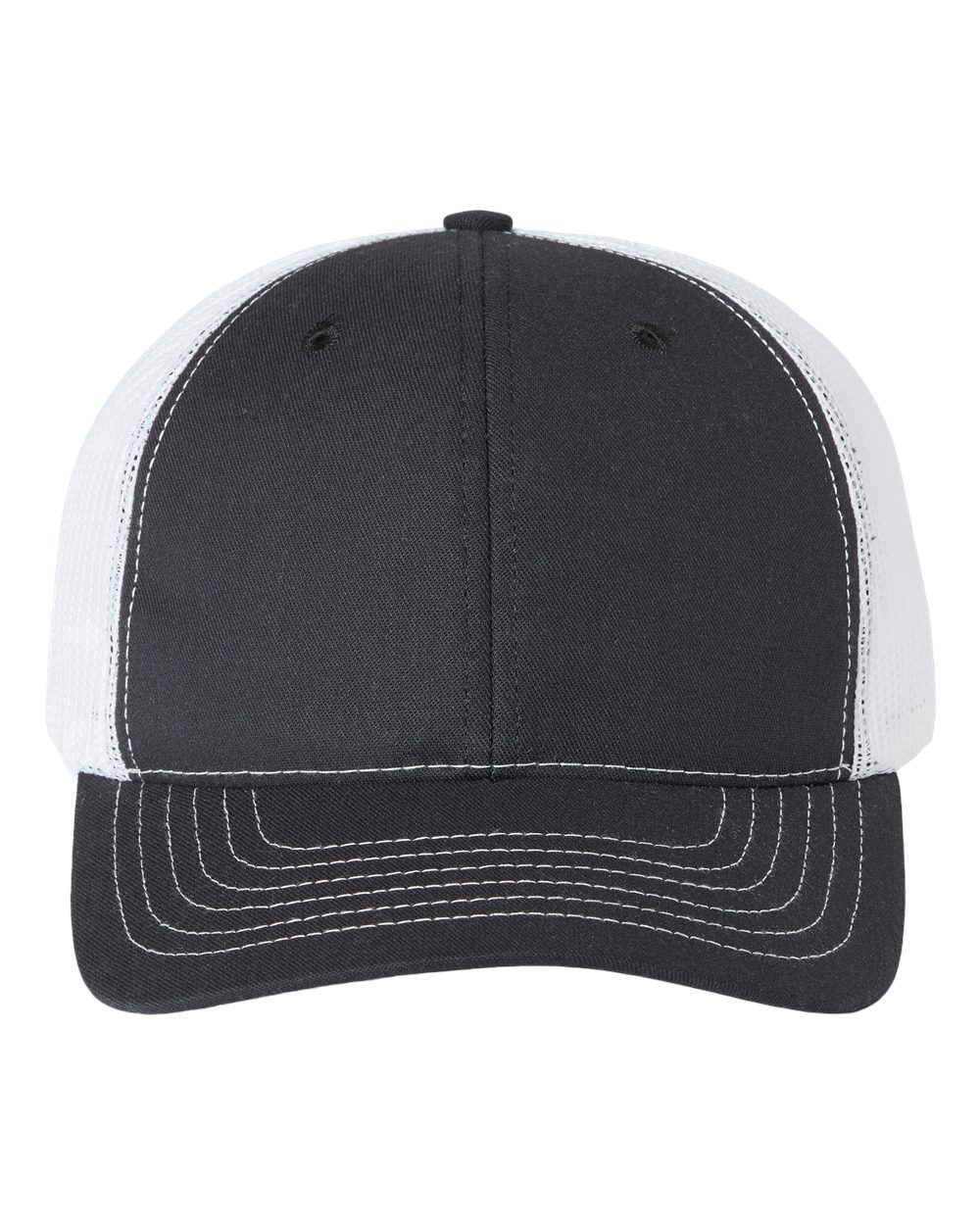 Classic Caps USA100 - Black/ White