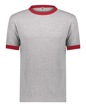 Augusta Sportswear 710 - Athletic Heather/ Red