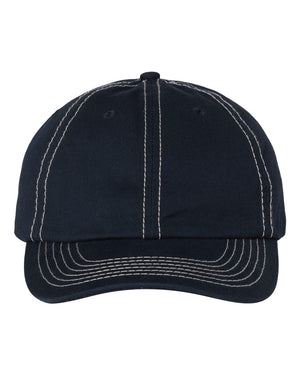 Valucap VC300A - Navy/ Stone Stitch