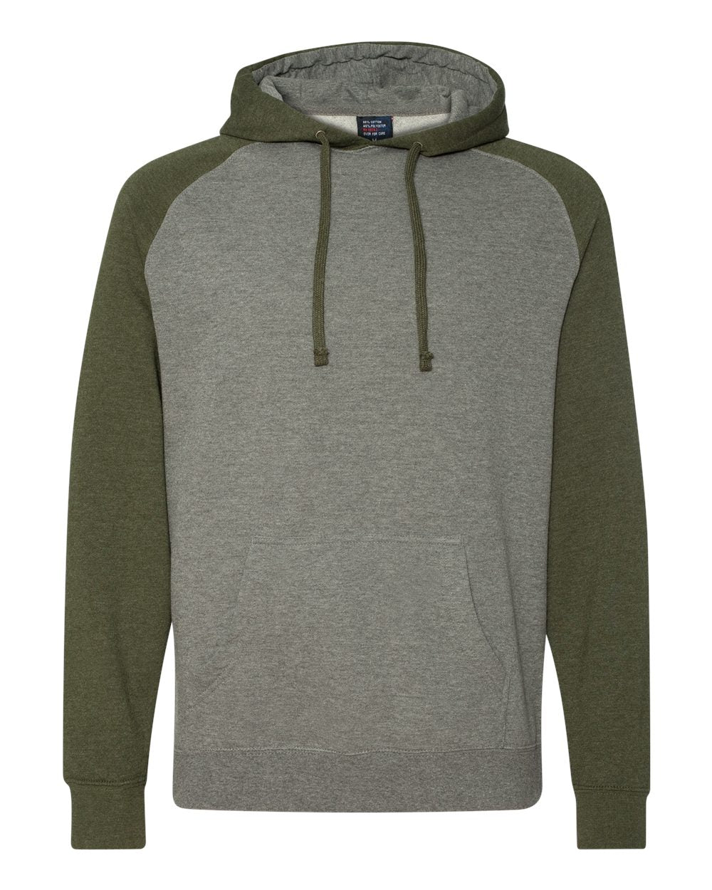 Independent Trading Co. IND40RP - Gunmetal Heather/ Army Heather