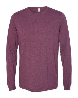 BELLA + CANVAS 3513 - Maroon Triblend