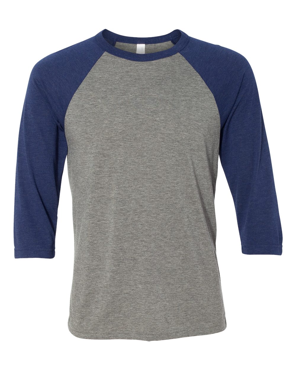 BELLA + CANVAS 3200 - Grey/ Navy Triblend