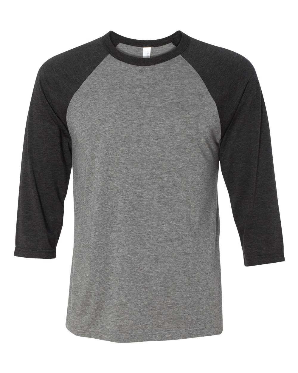 BELLA + CANVAS 3200 - Grey/ Charcoal Black Triblend