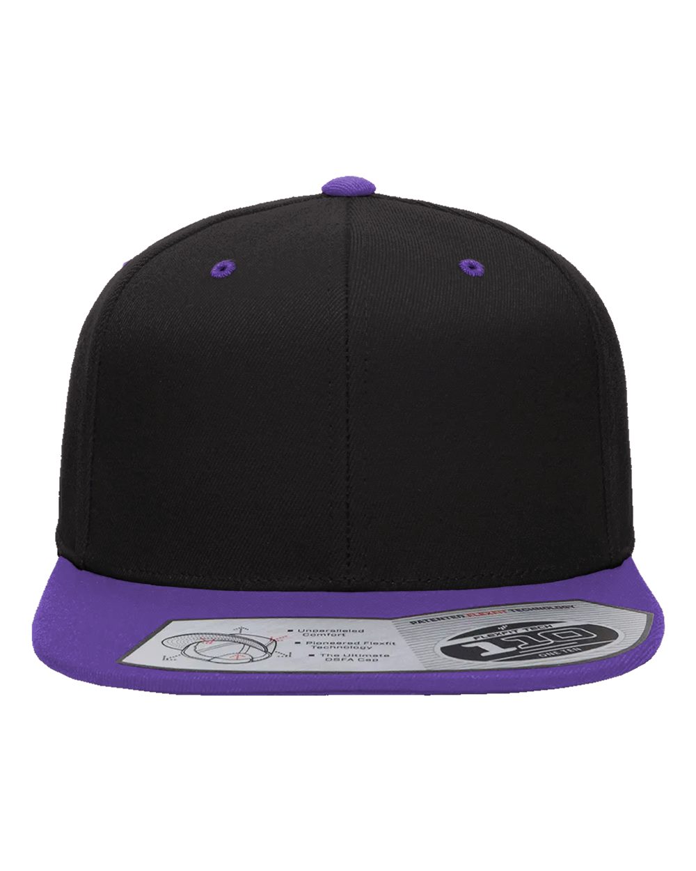 Flexfit 110F - Black/ Purple