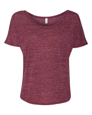 BELLA + CANVAS 8816 - Maroon Marble
