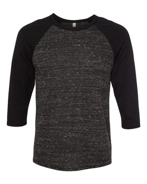 BELLA + CANVAS 3200 - Black Marble/ Black