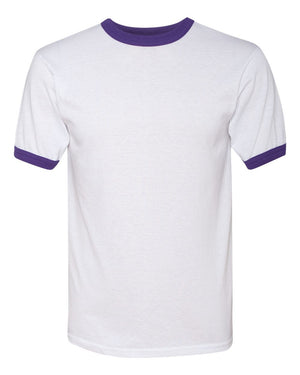 Augusta Sportswear 710 - White/ Purple