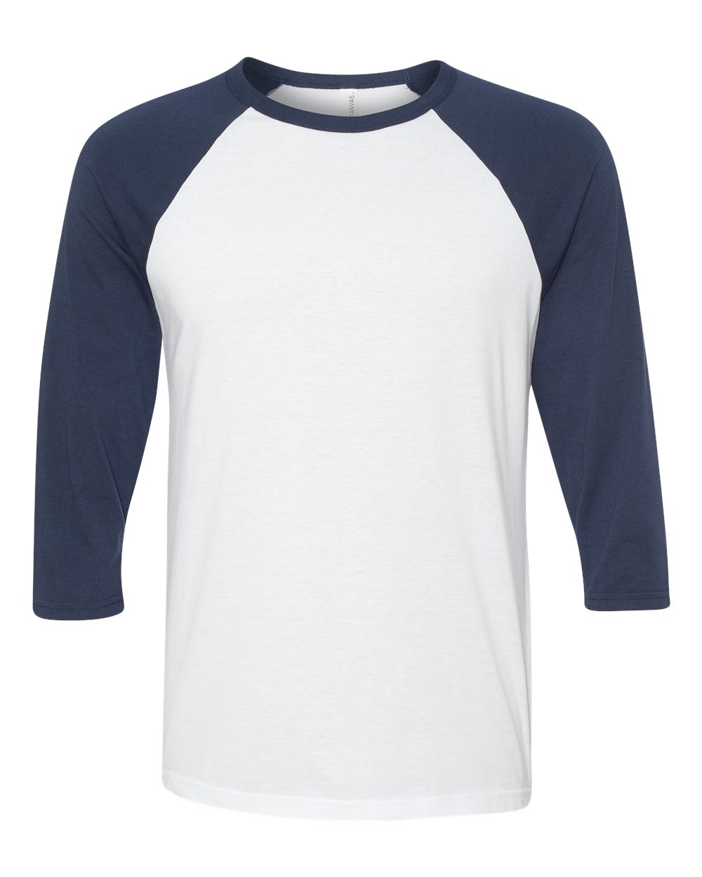 BELLA + CANVAS 3200 - White/ Navy
