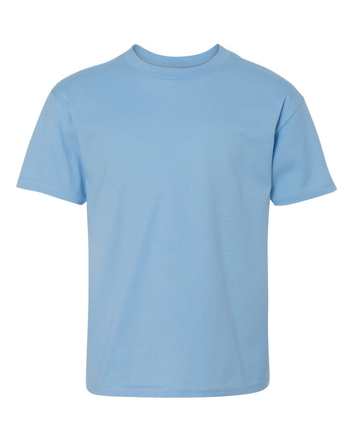 Hanes 498Y - Light Blue