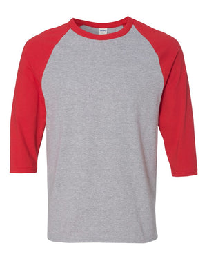 Gildan 5700 - Sport Grey/ Red
