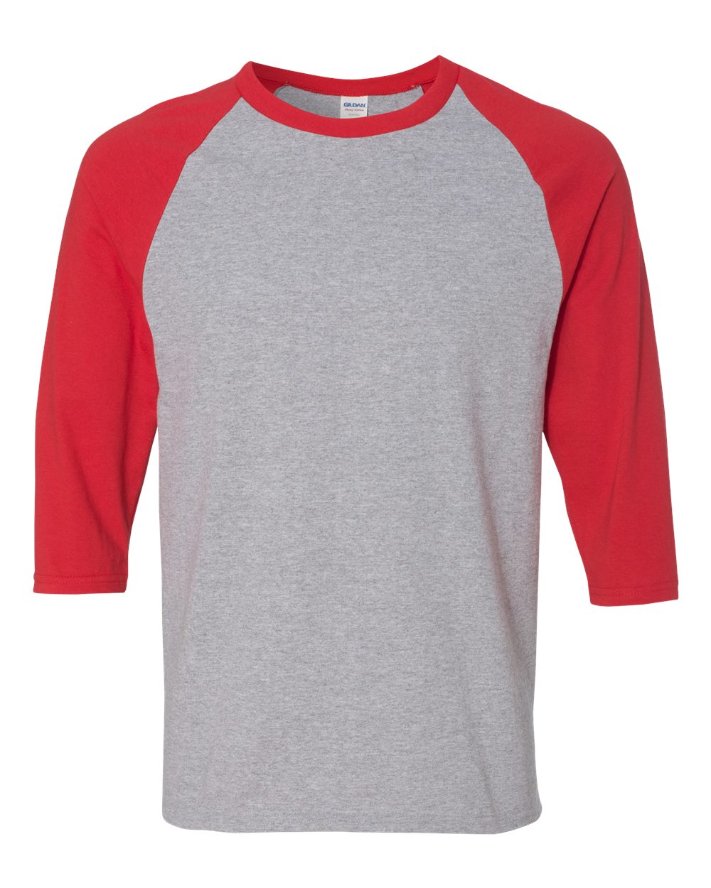 Gildan 5700 - Sport Grey/ Red