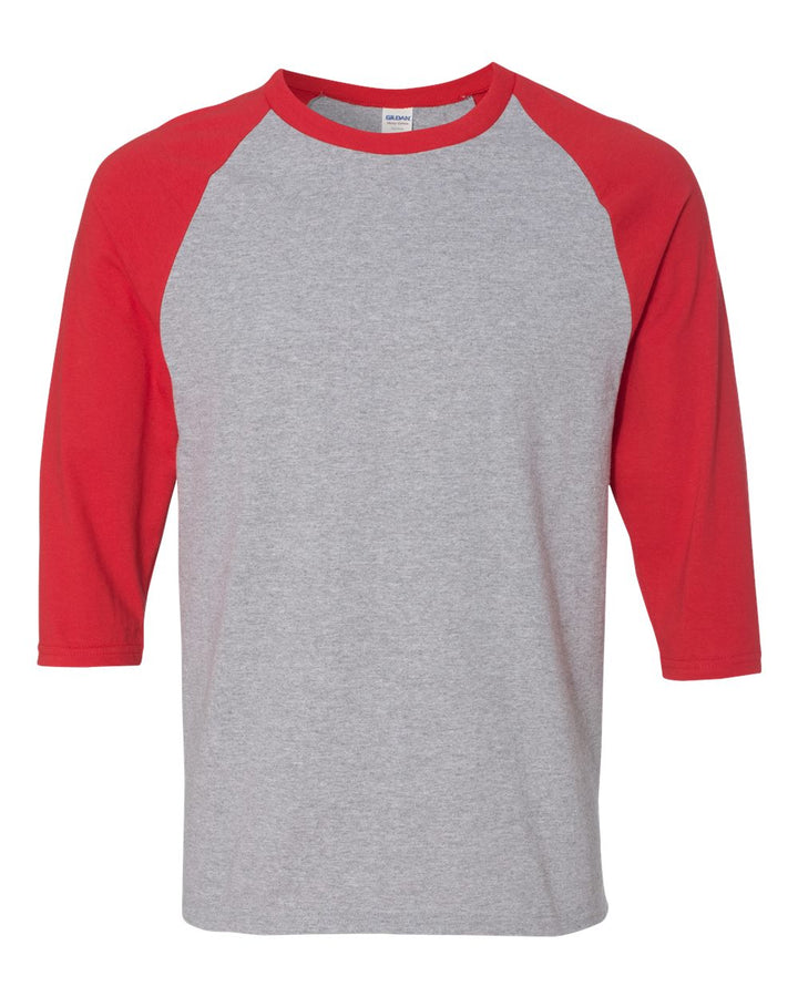 Gildan 5700 - Sport Grey/ Red
