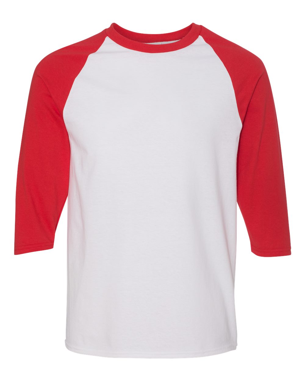 Gildan 5700 - White/ Red