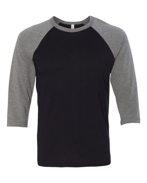 BELLA + CANVAS 3200 - Black/ Deep Heather
