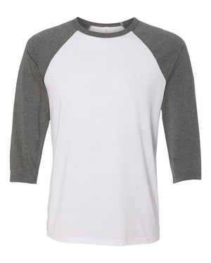 BELLA + CANVAS 3200 - White/ Deep Heather